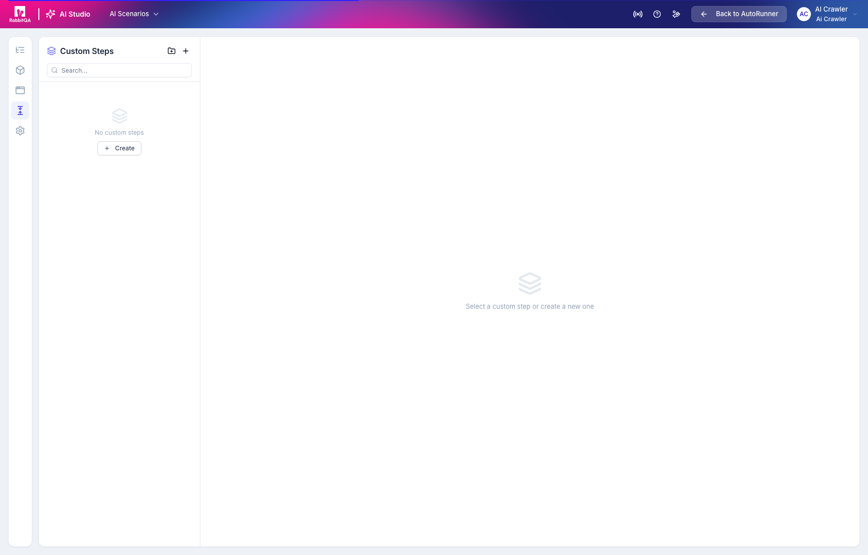 Custom Steps library