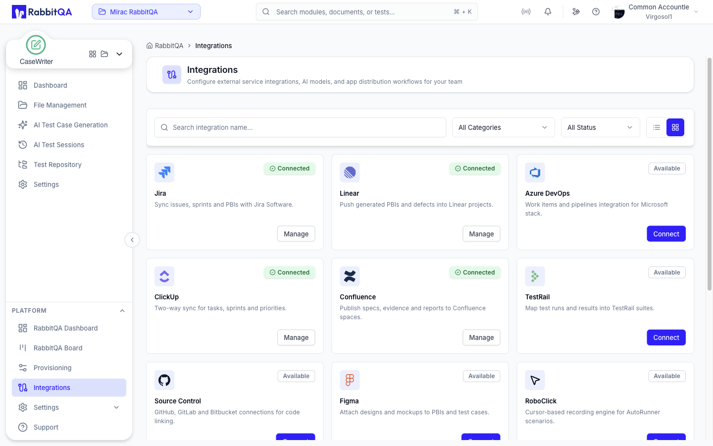 Integrations