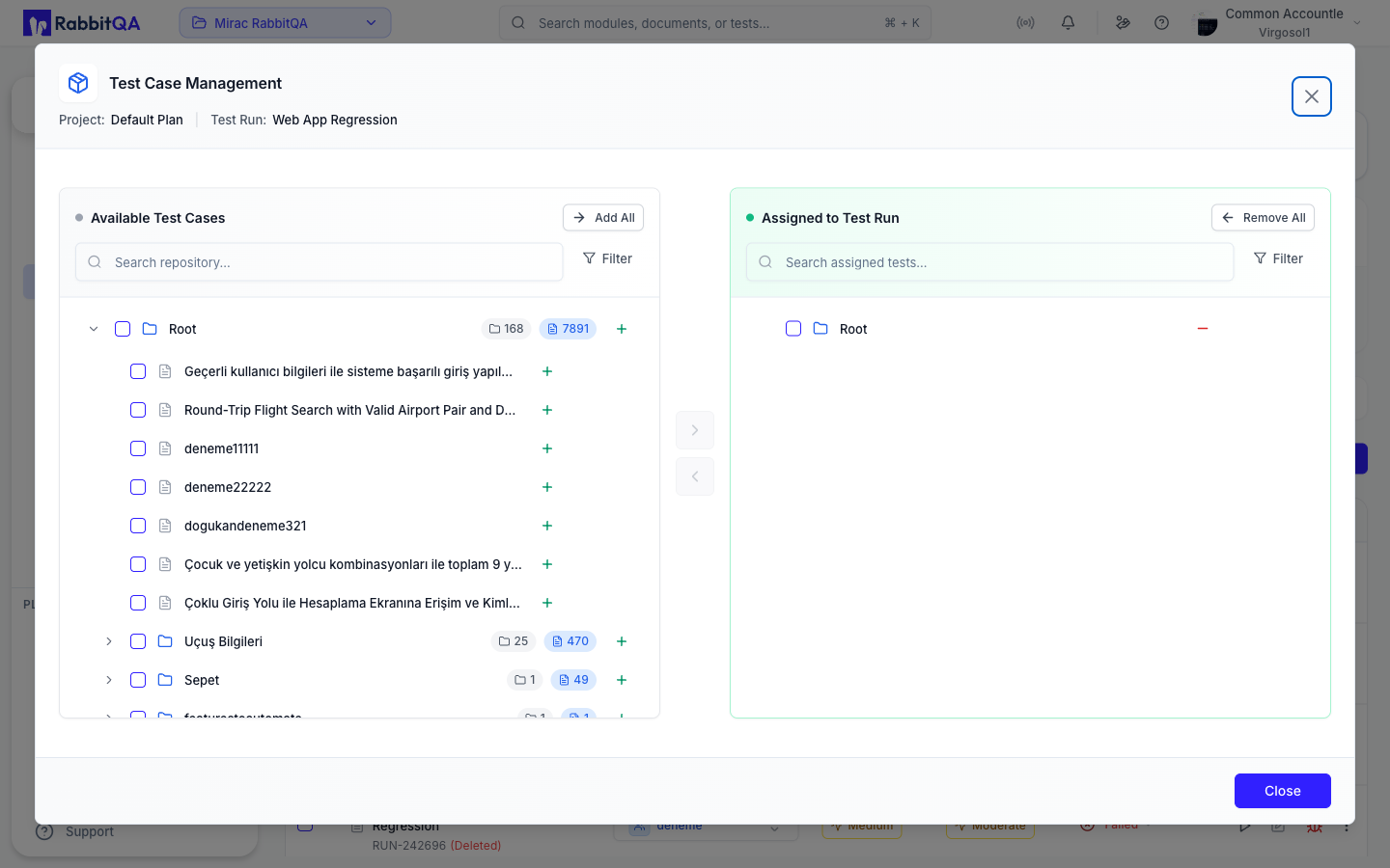 Step 3: Import Test Cases