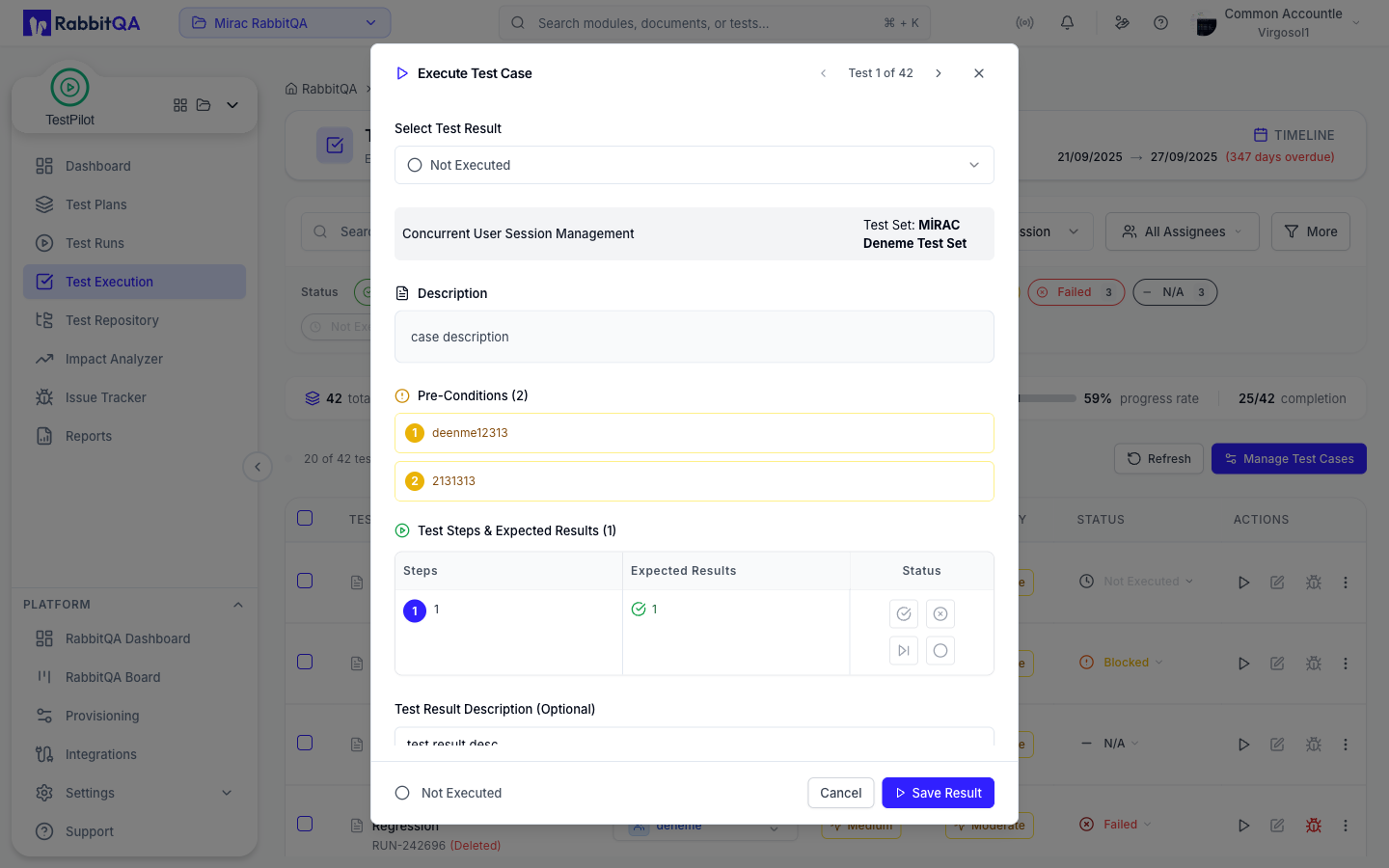 Step 4: Assign Tests to Team