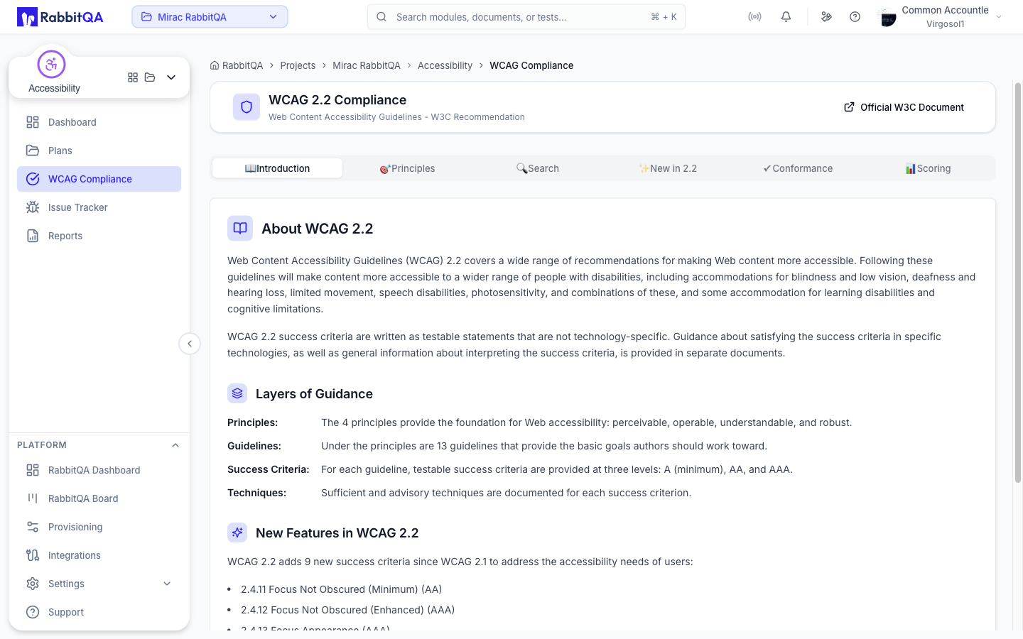WCAG Compliance