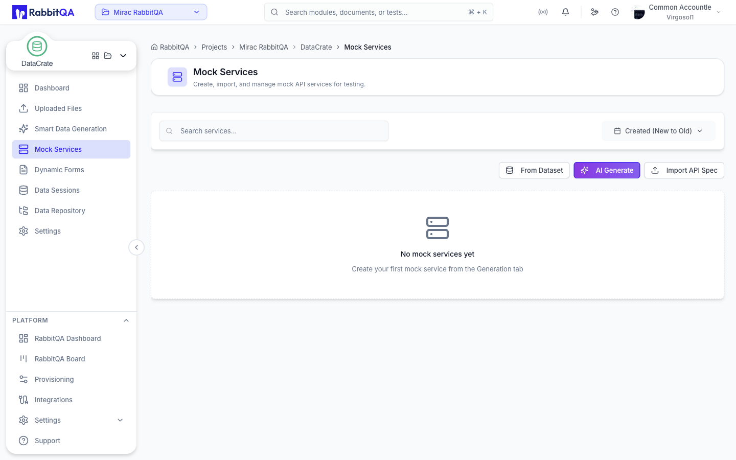 MockServices